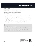 Предварительный просмотр 38 страницы MAGINON SZ 24 Instruction Manual