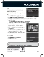Preview for 65 page of MAGINON SZ 350 User Manual