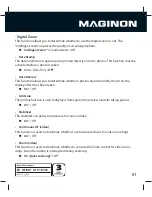 Preview for 61 page of MAGINON Z 1650 Instruction Manual