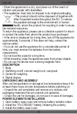 Preview for 17 page of Magio MG-145 Instruction Manual