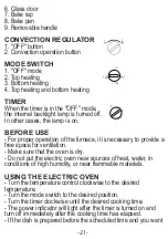 Preview for 22 page of Magio MG-253 Manual