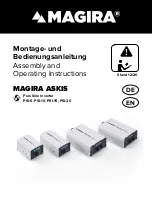 MAGIRA ASKIS PSI-6 Assembly And Operating Instructions Manual preview