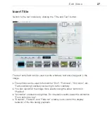 Preview for 27 page of MAGIX Video Easy 3 HD Manual