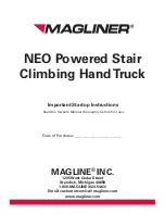 Preview for 1 page of Magliner NEO Start-Up Instructions