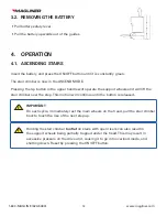 Preview for 12 page of Magliner NEO Start-Up Instructions