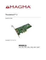 Предварительный просмотр 1 страницы Magma 3PS2 Installation Manual