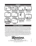 Preview for 10 page of Magma A10-104 Owner'S Manual