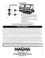 Предварительный просмотр 8 страницы Magma A10-1218-2 Owner'S Manual