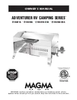 Предварительный просмотр 1 страницы Magma ADVENTURER RV CAMPING Series Owner'S Manual