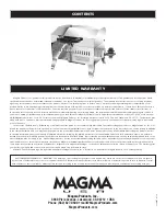 Preview for 8 page of Magma BeachFire BF10-106 Owner'S Manual