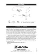 Предварительный просмотр 8 страницы Magma Cabo A10-703C Owner'S Manual