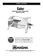 Magma Cabo A10-703E Owner'S Manual предпросмотр