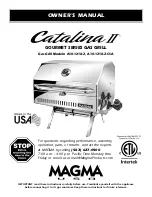 Magma Catalina II GOURMET Series Owner'S Manual предпросмотр