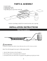 Предварительный просмотр 6 страницы Magma CROSSOVER Series Owner'S Manual