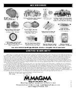 Предварительный просмотр 11 страницы Magma MARINE KETTLE 2 A10-207CE-2 Owner'S Manual