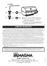 Предварительный просмотр 8 страницы Magma Newport A10-918LCE Owner'S Manual