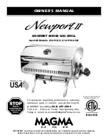 Предварительный просмотр 1 страницы Magma Newport II GOURMET Series Owner'S Manual