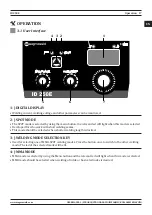 Preview for 17 page of Magmaweld ID 250E User Manual