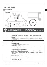 Предварительный просмотр 39 страницы Magmaweld ID 250TW DC PULSE User Manual