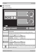 Предварительный просмотр 18 страницы Magmaweld ID 300 M User Manual