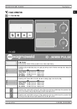 Предварительный просмотр 19 страницы Magmaweld ID 300 MW User Manual