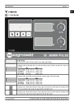 Предварительный просмотр 17 страницы Magmaweld ID 500 MW User Manual