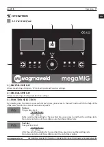 Предварительный просмотр 17 страницы Magmaweld megaMIG User Manual