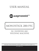 Magmaweld MONOSTICK 200 PFC User Manual preview