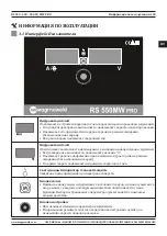 Предварительный просмотр 109 страницы Magmaweld MW PRO RS 350 M User Manual