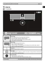 Предварительный просмотр 21 страницы Magmaweld RS 350 MW PRO User Manual