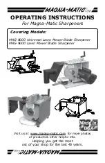 Preview for 1 page of Magna-Matic MAG-8000 Series Operating Instructions Manual