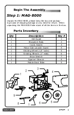 Preview for 5 page of Magna-Matic MAG-8000 Series Operating Instructions Manual