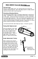 Preview for 13 page of Magna-Matic MAG-8000 Series Operating Instructions Manual