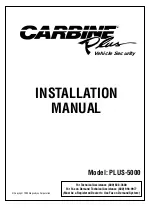 Magnadyne CARBINE PLUS-5000 Installation Manual preview