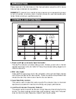 Preview for 2 page of Magnadyne Linear Series LS-SUB-75 Owner'S Manual