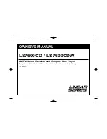 Magnadyne LS7600CD Owner'S Manual preview