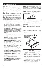 Preview for 12 page of Magnadyne M2500CD Operation And Installation Manual