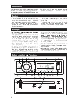 Предварительный просмотр 2 страницы Magnadyne M3500DVD Operation and Operation And Installation Manual