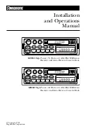 Magnadyne M9850 Installation And Operation Manual предпросмотр