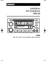 Magnadyne M9900 Installation And Operation Manual preview