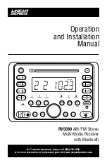 Magnadyne RV5090 Operation And Installation Manual предпросмотр