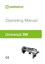 Preview for 1 page of Magnaflux Universal SW Series Operating Manual