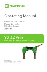 Preview for 2 page of Magnaflux Y-2 AC Yoke Operating Manual