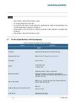 Preview for 40 page of Magnamed OxyMag Operation Manual