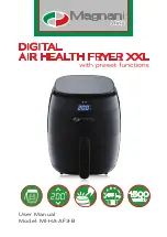 Magnani DIGITAL AIR HEALTH FRYER XXL User Manual preview
