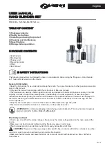 Preview for 3 page of Magnani MI-HA-BLH01-B Series User Manual