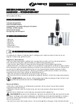 Preview for 27 page of Magnani MI-HA-BLH01-B Series User Manual