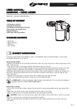 Preview for 3 page of Magnani MI-HA-MXH01-B Series User Manual