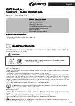 Предварительный просмотр 3 страницы Magnani MI-HA-SLCK01-B User Manual