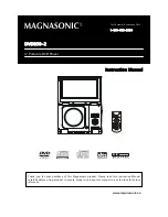 Magnasonic DVD850-2 Instruction Manual preview